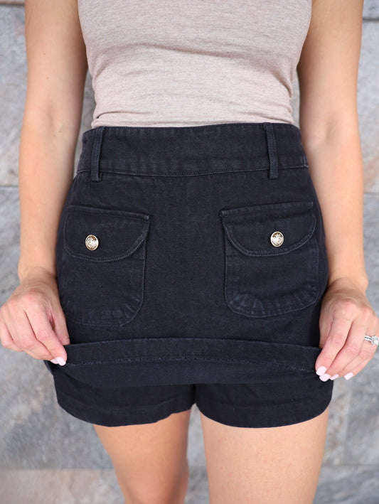 Front Pocket Skort