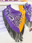 Sadie Black Fringe Bandana