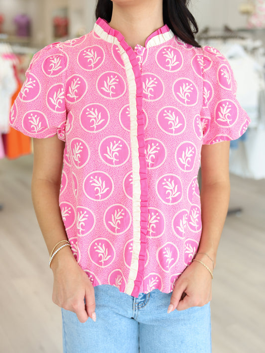 Bliss Printed Top