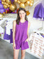 Contrast Stitch Top & Shorts Set