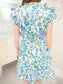 Ivona Ruffle Mini Dress