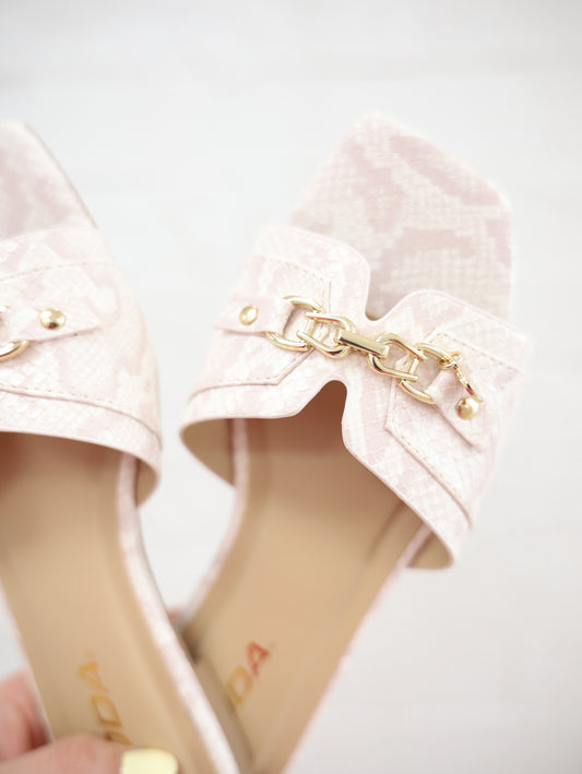 Snake Skin Sandal