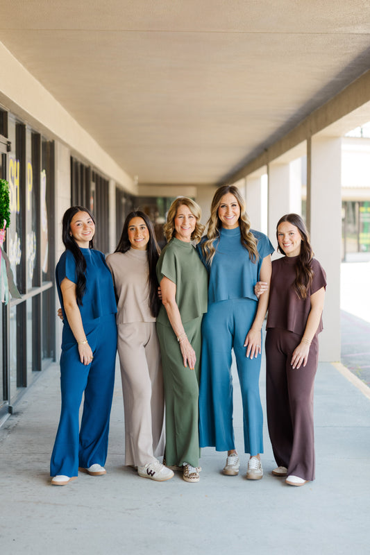 Short Sleeve Top & Pant Set