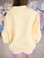 Reversible Mock Neck Sweatshirt