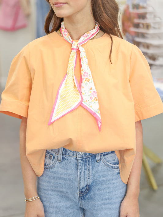 Skye Seam Detail Boxy Top