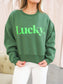 Lucky. Puff Boxy Sweatshirt