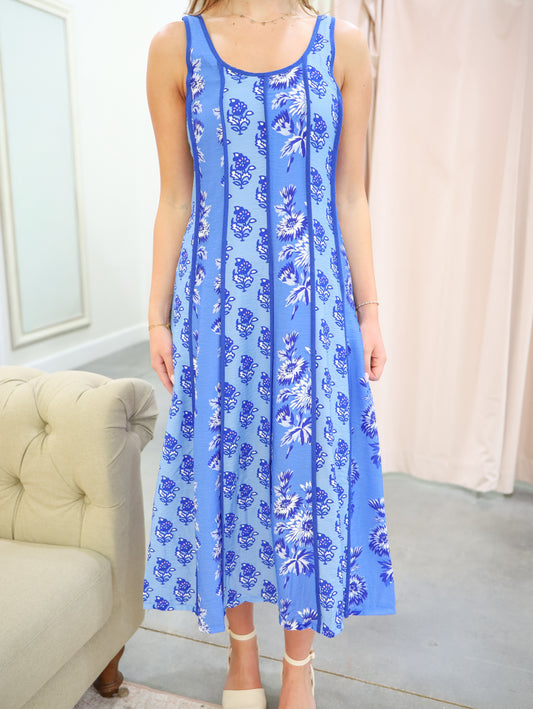 Samantha Floral Midi Dress