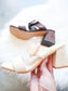 Sally Double Strap Block Heels