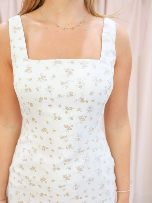 Sonia Jacquard Midi Dress