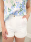 High Waist Pocket Detail Shorts