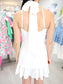 Halterneck Mini Dress