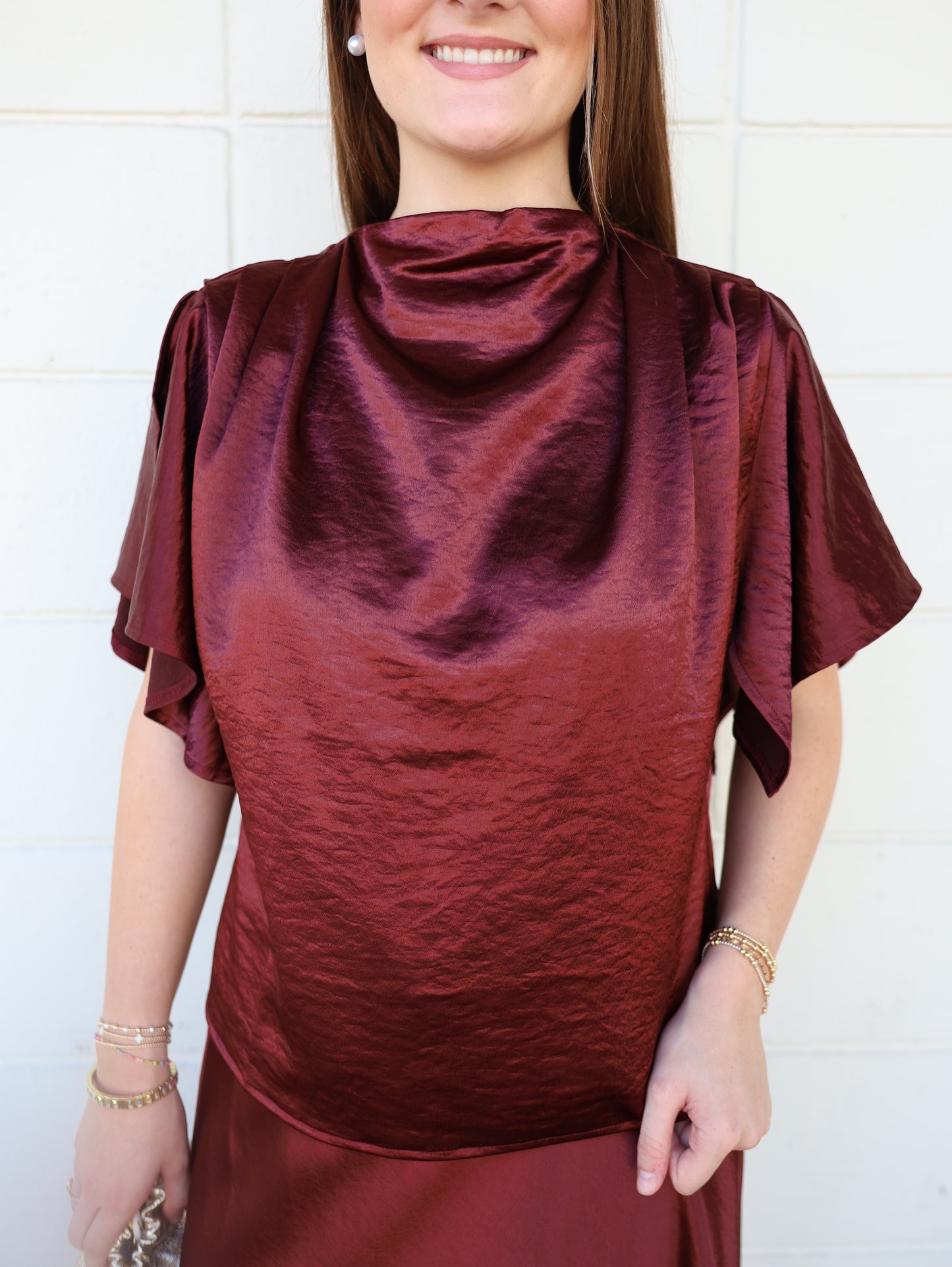 Maria Flowy Sleeve Top
