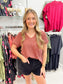 V-Neck Short Sleeve Top