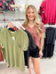 V-Neck Short Sleeve Top