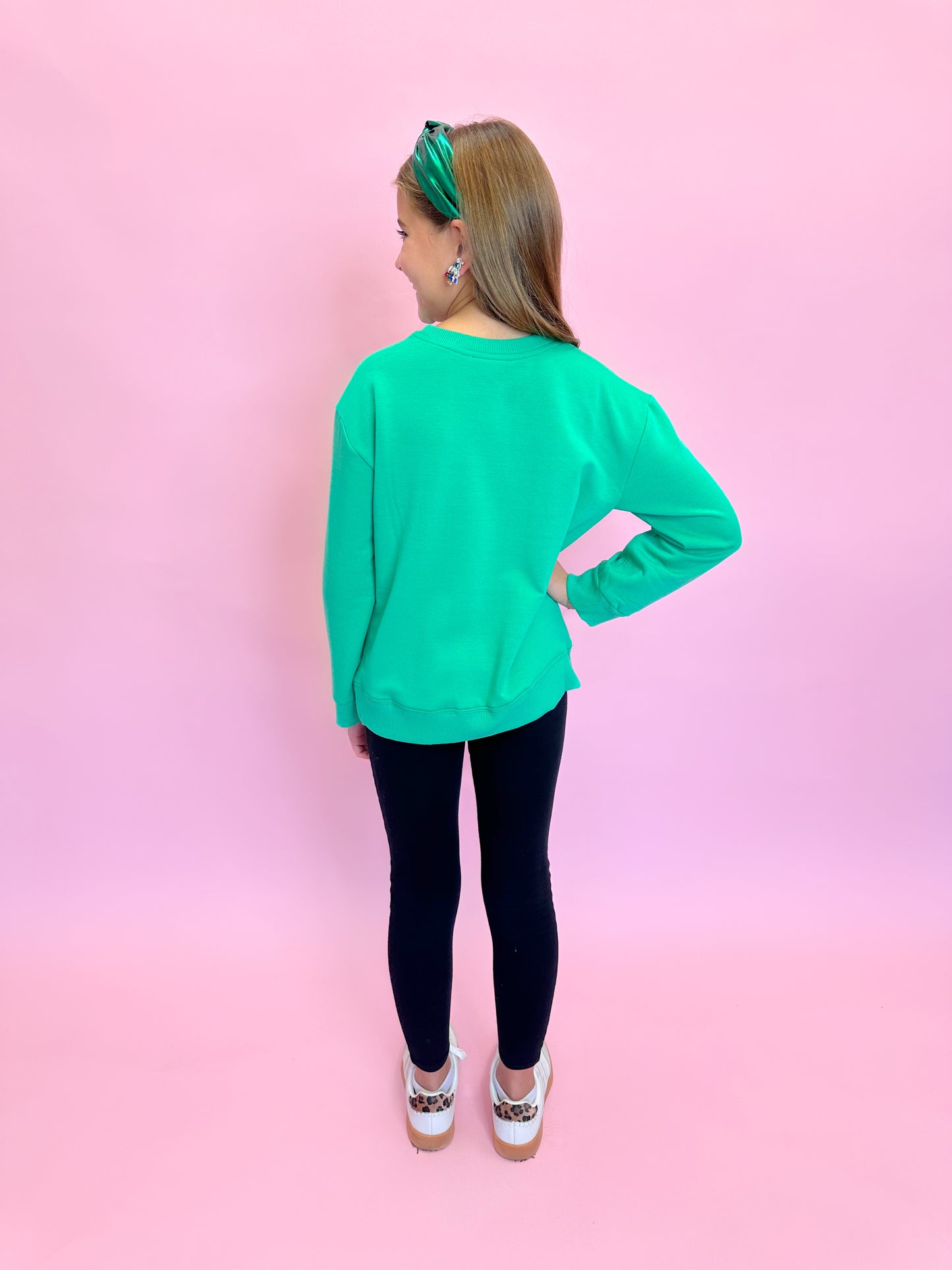 Youth Candy Cane Sweatshirt