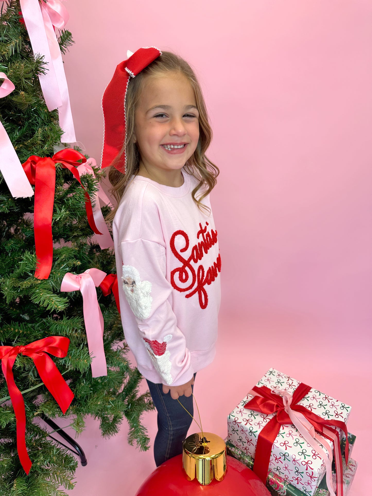 Youth Santa's Favorite Sweatshirt