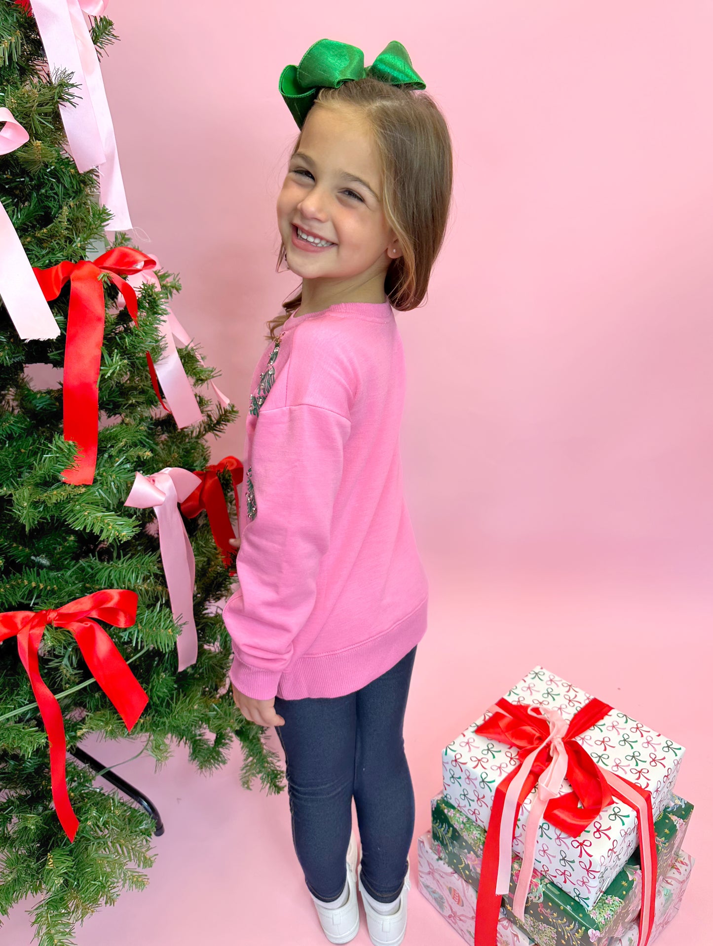 Youth Green Trees Sweatshirt