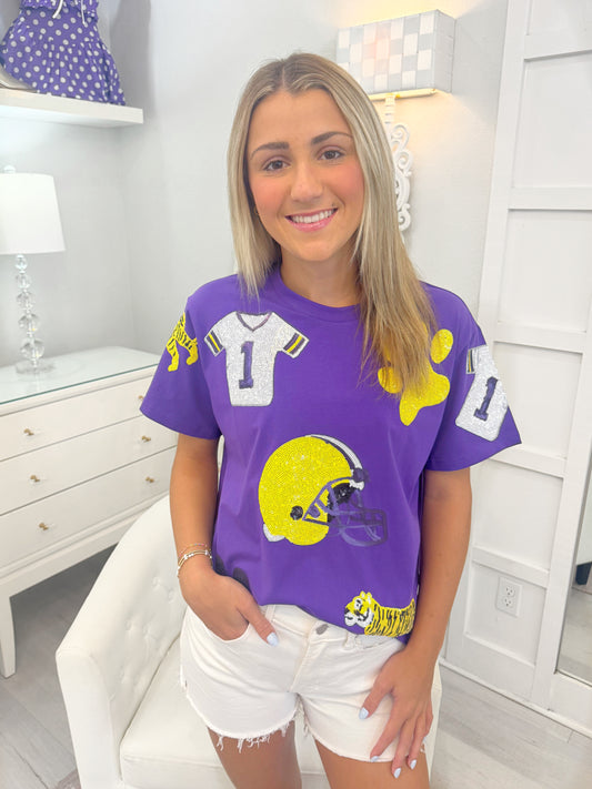 Gameday Sequin T Shirt