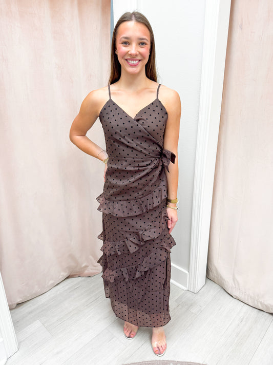 Ruffle Polka Dot Dress