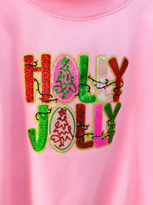 'Holly Jolly' Mock Neck
