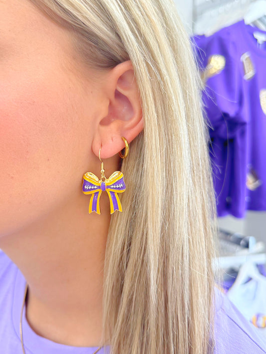 Football Earrings