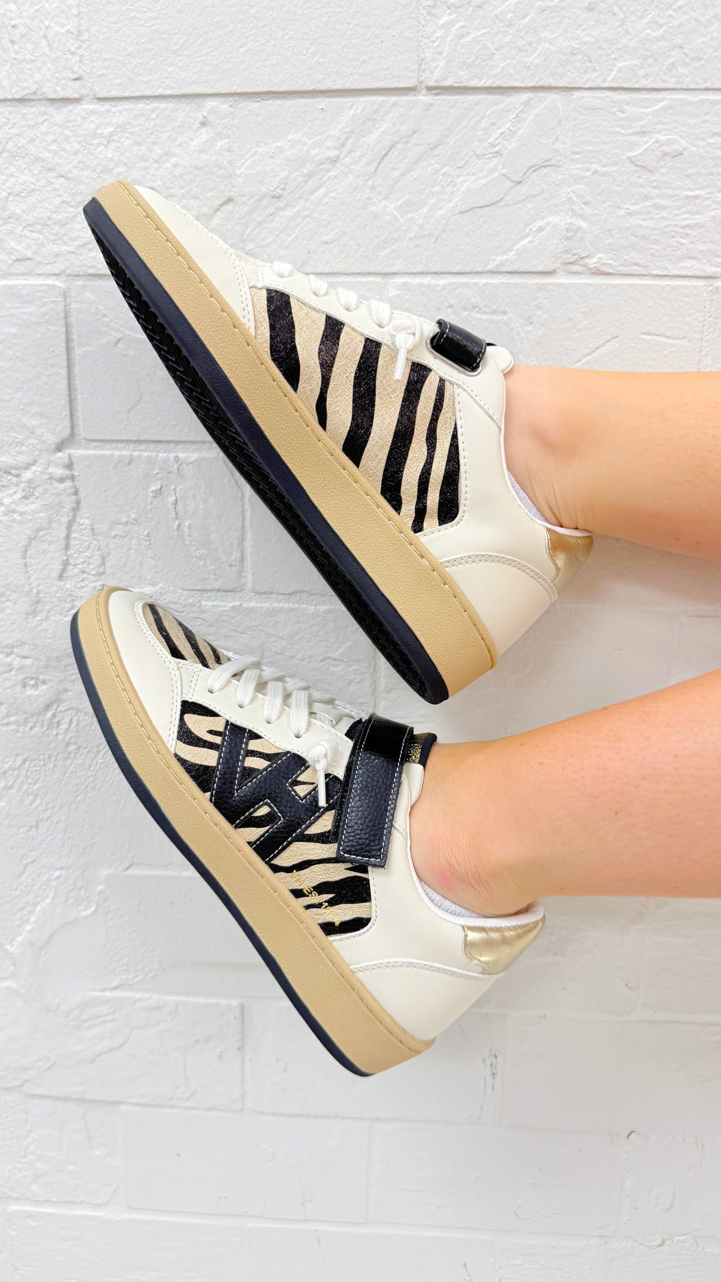 Velcro Strap Sneakers