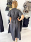 Smocked Midi Dress