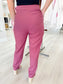 Pleated Ankle Trousers