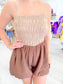 Bubble Hem Romper