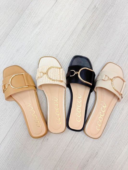 Buckle Strap Sandal