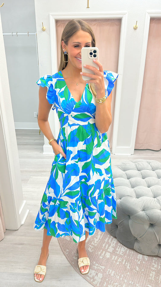 Floral Alara Ruffle Dress