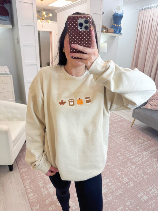 Just Fall Things Sweatshirts