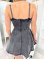 Denim Corset Mini Dress