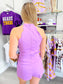 Scallop Halter Romper