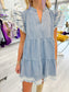Tiered Mini Dress