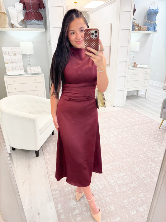 Sleeveless Midi Dress