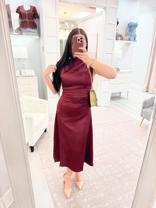 Sleeveless Midi Dress