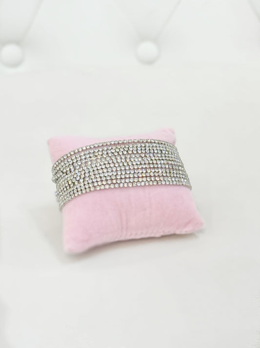 Rhinestone Bracelet Set