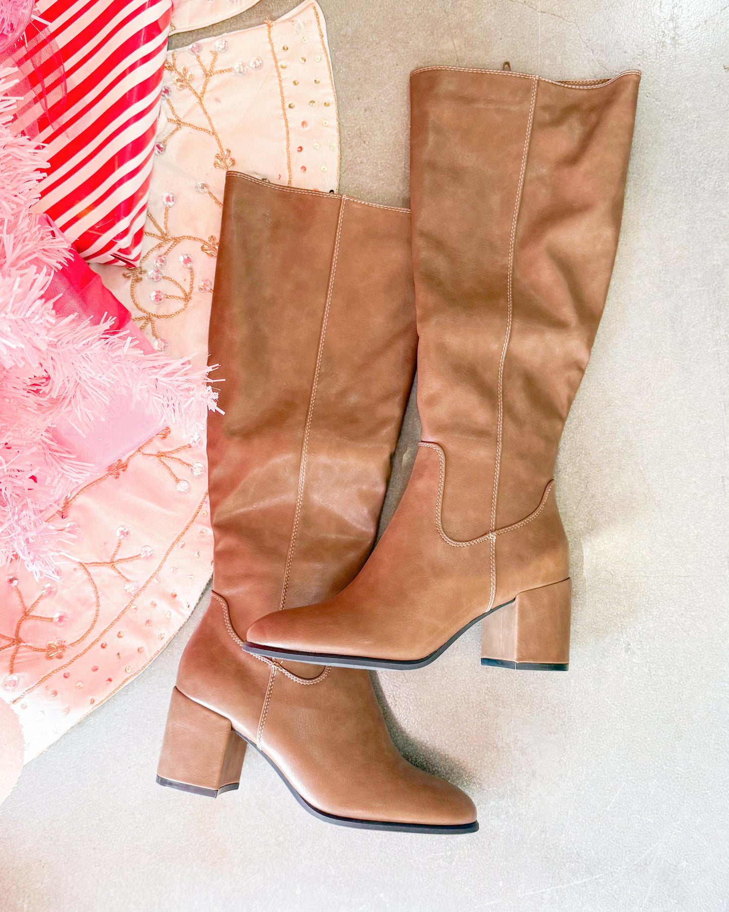 Pointy Toe Tall Boots