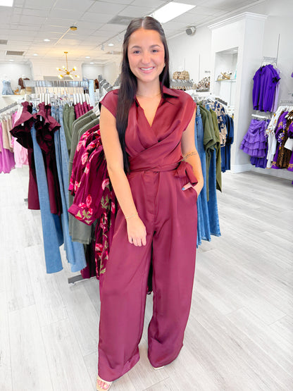 V-neck Knotted Romper