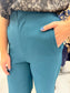 High Rise Wide Leg Pant