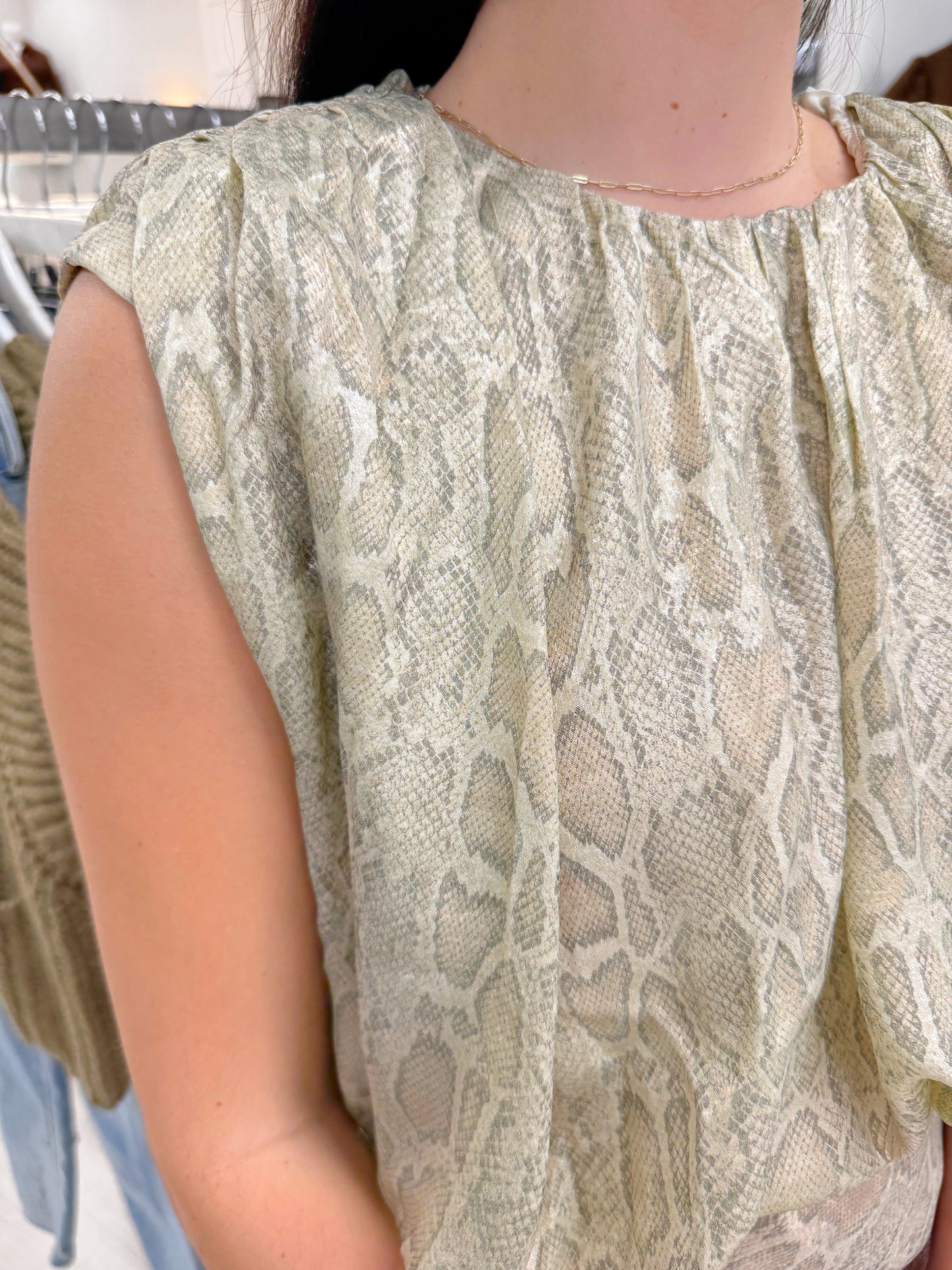 Sleeveless Top & Skirt Set