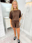 Textured Knit Set