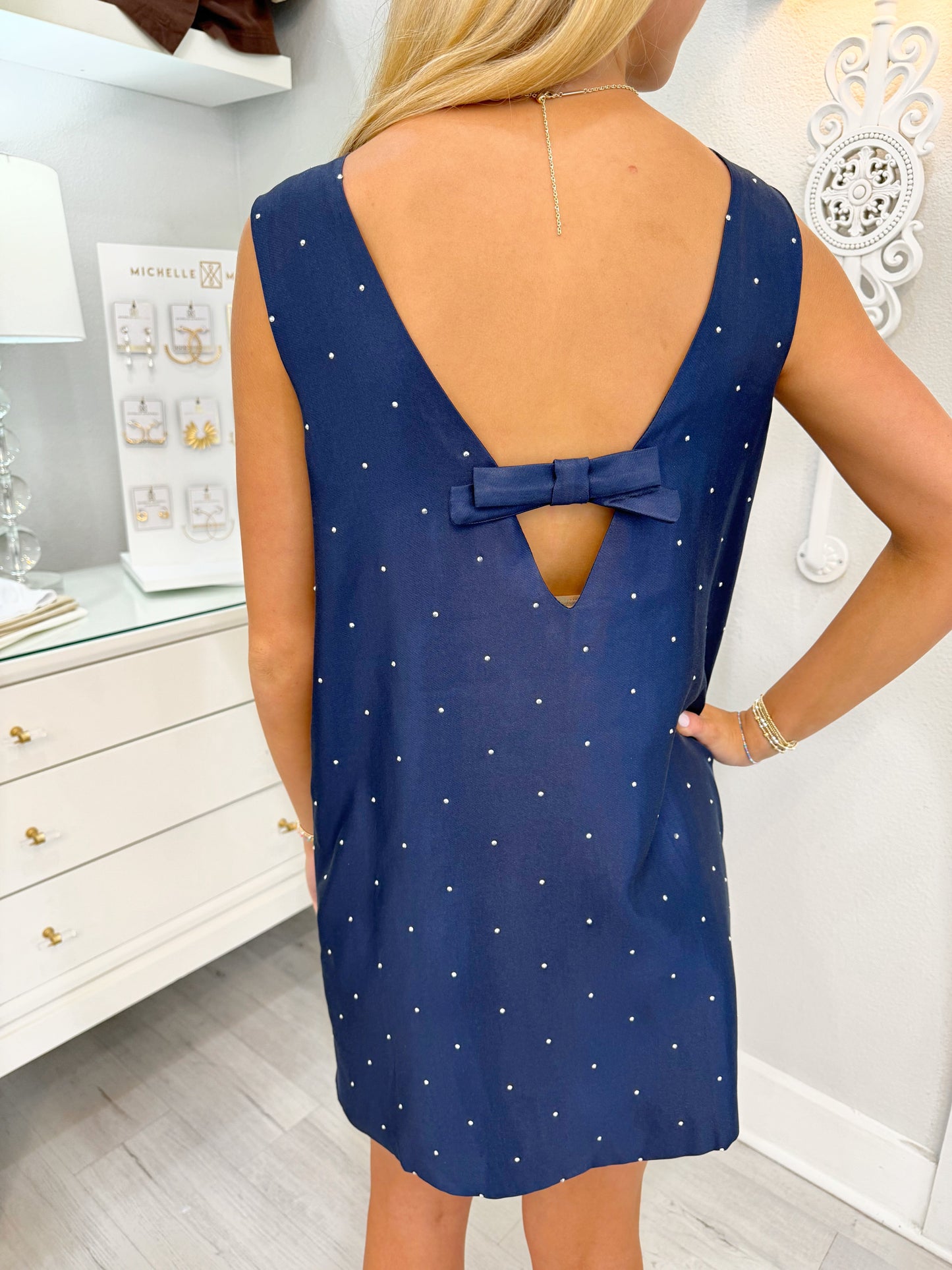 Sleeveless Ribbon Dress