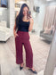 High Rise Wide Leg Pants