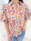 Floral Puff Sleeve Top