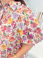 Floral Puff Sleeve Top