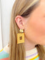 The Square Dangle Earring