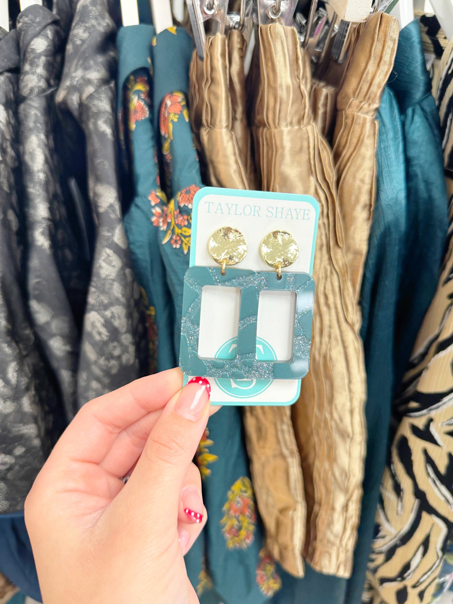 Marble Earrings