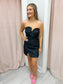 Women's dress, mini dress, textured dress, classy dress, fancy dress, homecoming dress, date night dress